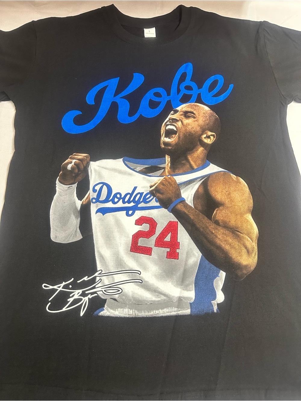 Kobe Graphic Short Sleeve T-Shirt - Black